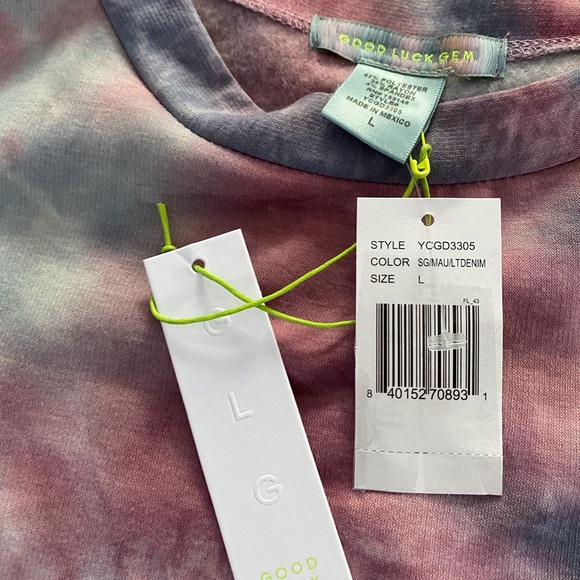 BOGO Jersey tie dye print tunic dress NWTS. S, M, L - Picture 12 of 12